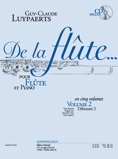 De la flûte vol.2 (+CD)