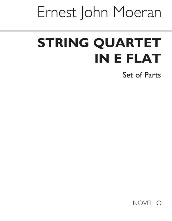 String quartet E flat major