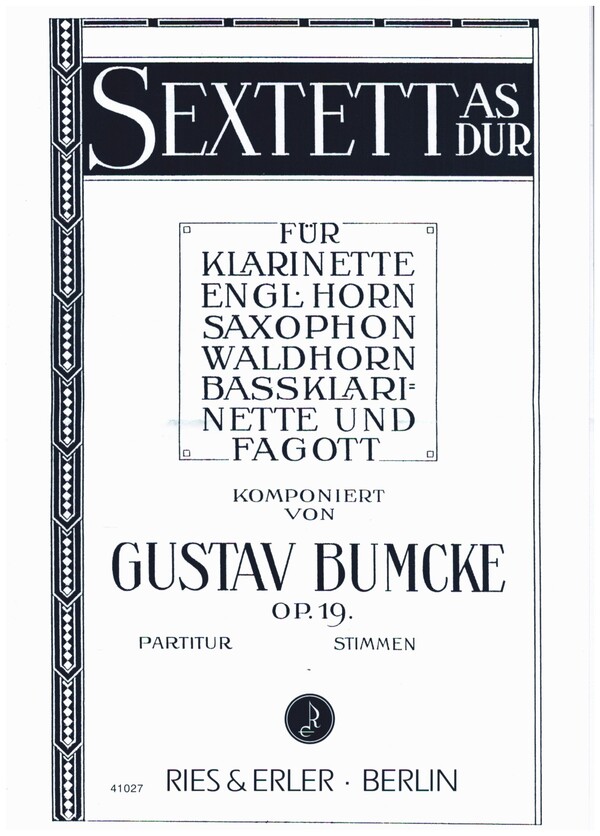 Sextett As-Dur op.19