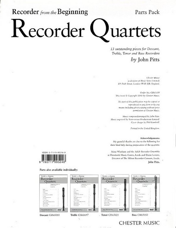 Recorder Quartets