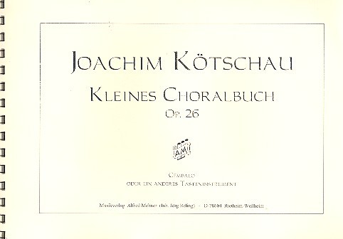 Kleines Choralbuch op.26