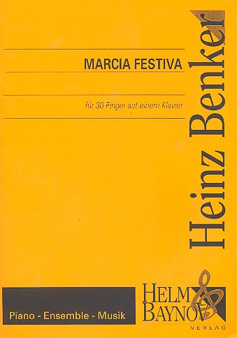 Marcia festiva für Klavier
