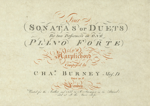 Sonatas or Duets