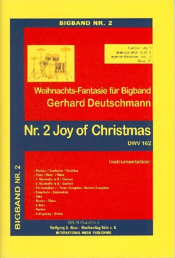 Joy of christmas DWV162: Weihnachts-Fantasie