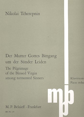 Der Mutter Gottes Bittgang um der Sünder Leiden
