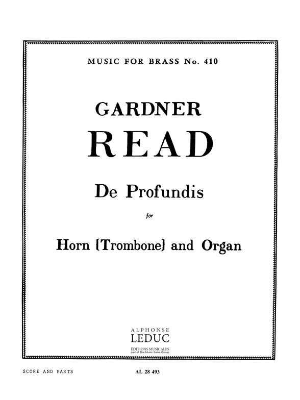 DE PROFUNDIS OP.71 FOR