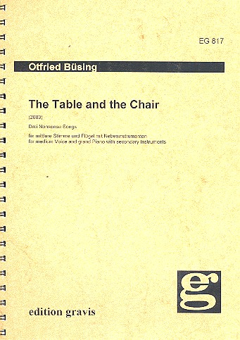 THE TABLE AND THE CHAIR