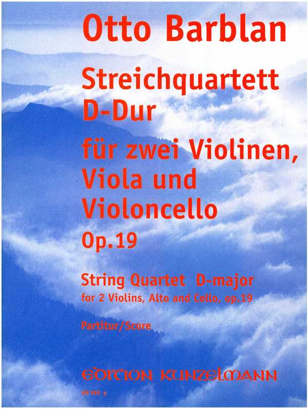 Streichquartett D-Dur op.19