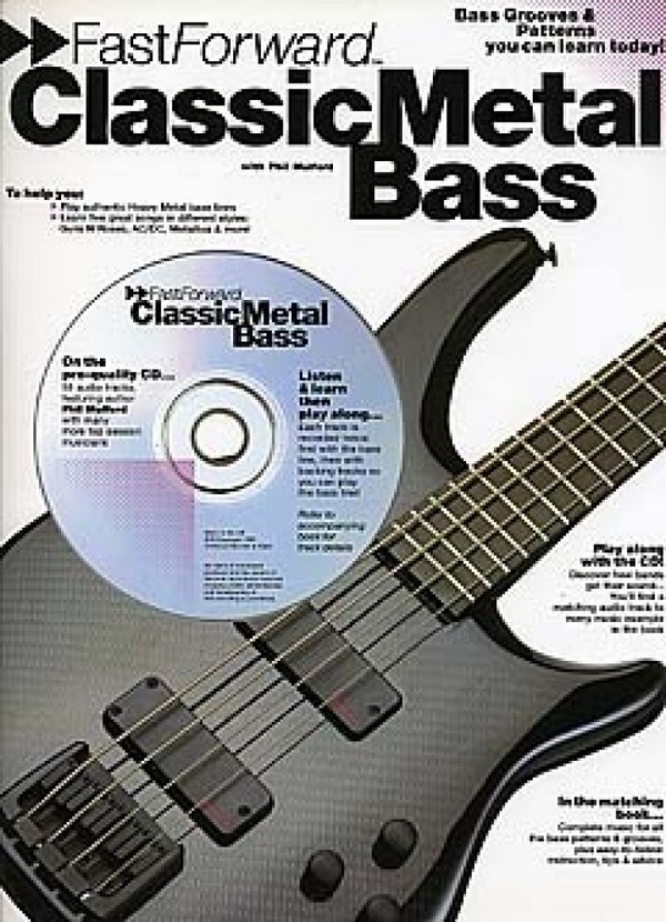 CLASSIC METAL BASS (+CD)