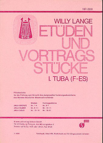 Etüden und Vortragsstücke Band 1
