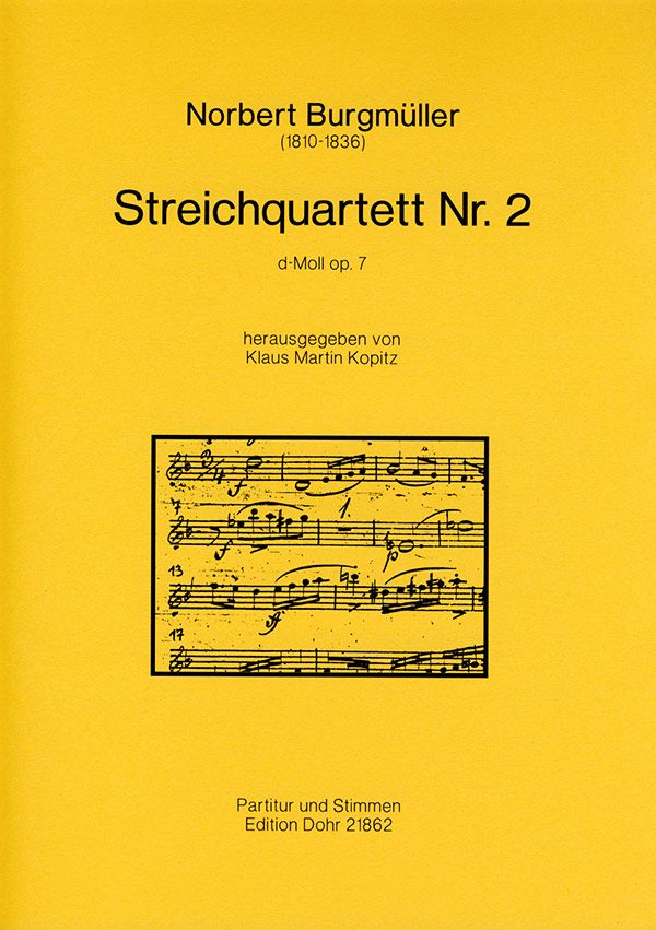 Streichquartett d-Moll op.7,2