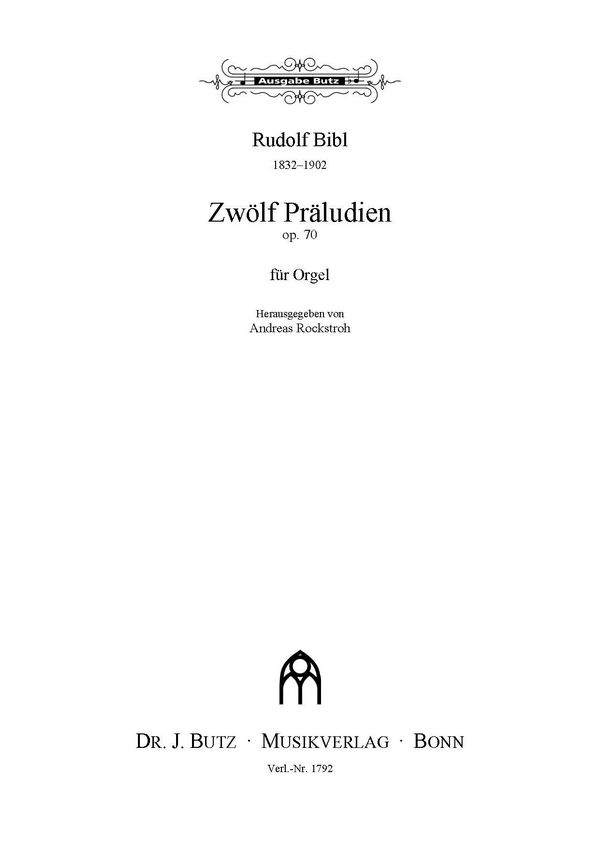 12 Präludien op.70