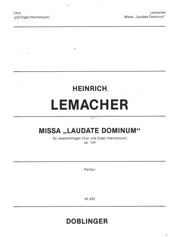 Missa Laudate Dominum op.134