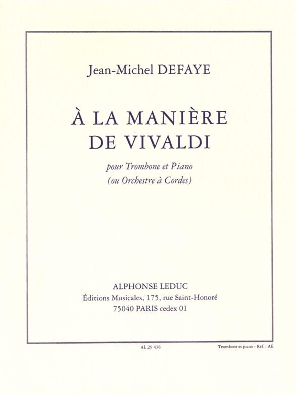 A la maniere de Vivaldi