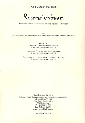 Rosmarienbaum für