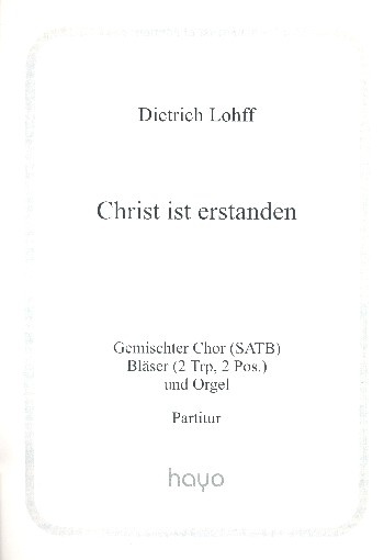 Christ ist erstanden 