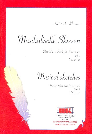 Musikalische Skizzen Band 2 (Nr.12-24) Mittelschwere Stücke