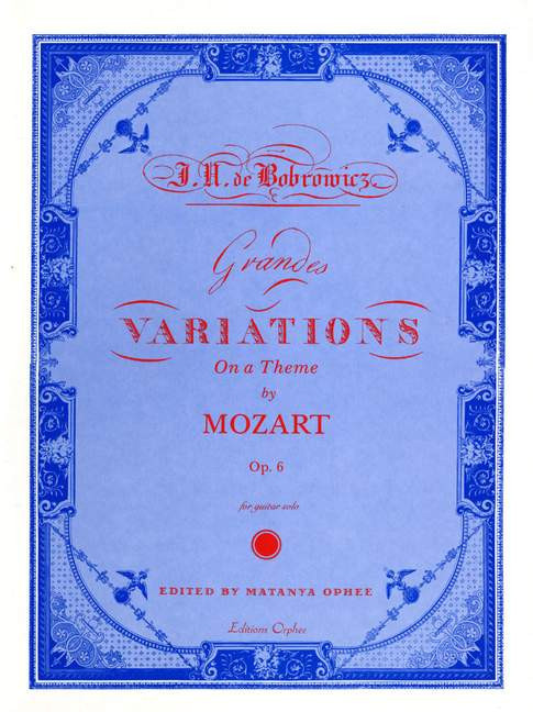 Grandes Variations on a Theme by Mozart op.6