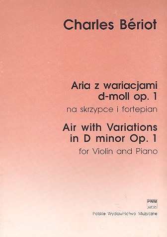 Air with Variations d minor op.1