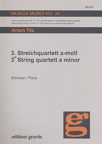 Streichquartett a-Moll Nr.3