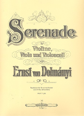 Serenade C-Dur op.10