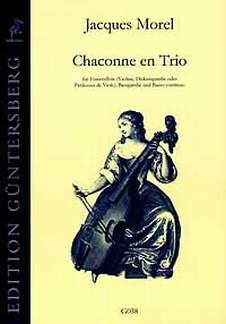 Chaconne en trio für Traversflöte