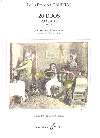 20 duos op.14 pour cors