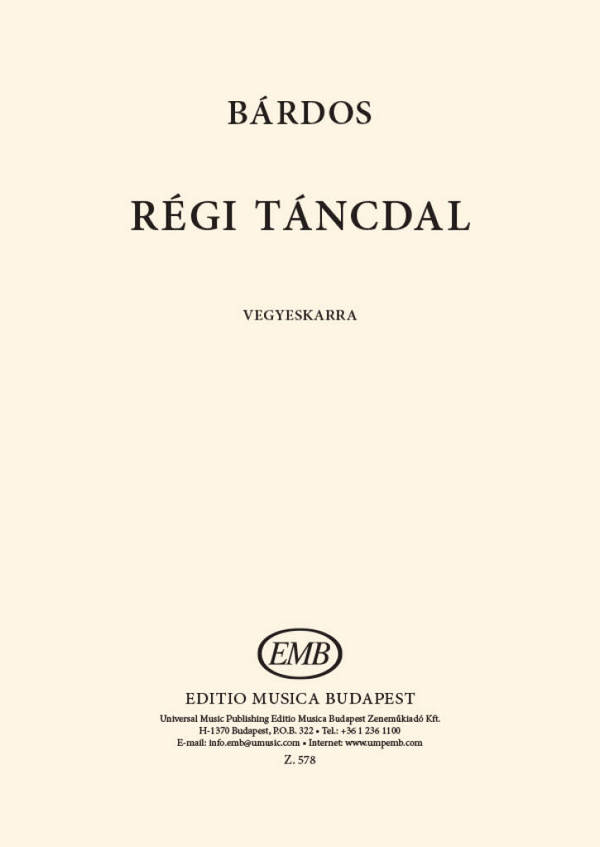 Regi tancdal