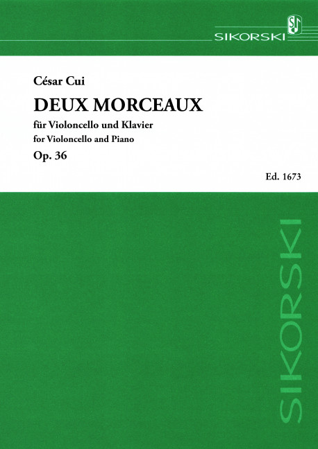 2 Morceaux op.36  für Violoncello