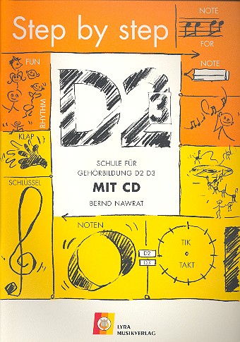 Schule für Gehörbildung D2 D3 (+CD)