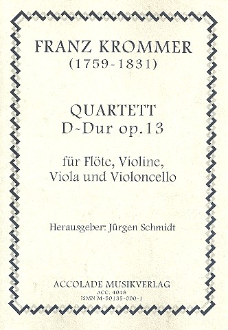 Quartett D-Dur op.13 