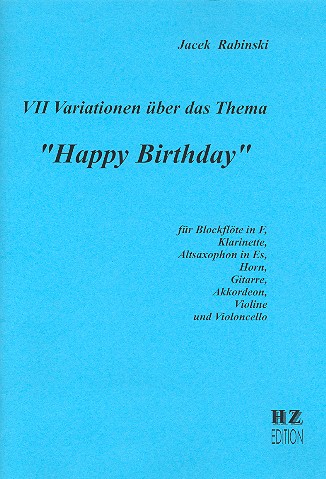 7 Variationen über Happy Birthday