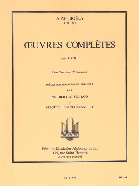 Oeuvres complètes pour