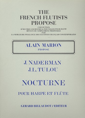Nocturne pour harpe et flute