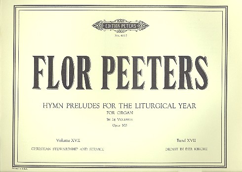 213 Choralvorspiele für das Kirchenjahr op.100 Band 17