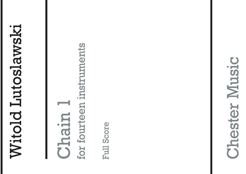 Chain 1 for 14 instruments