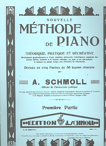 Nouvelle méthode de piano vol.1