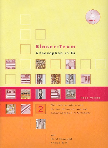 Bläser-Team Band 2 (+CD) Altsaxophon