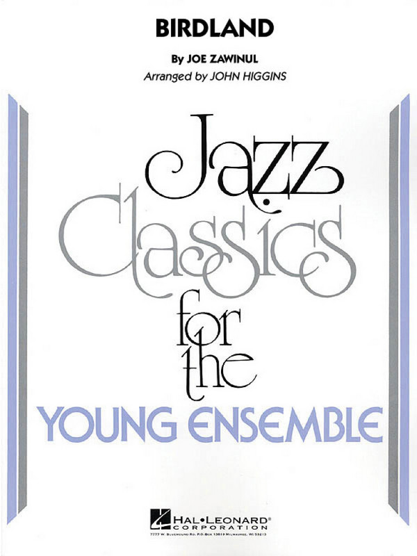 Birdland: for jazz ensemble