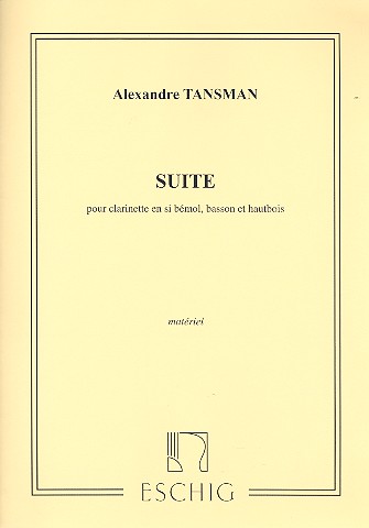 Suite pour clarinette,