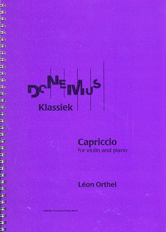 Capriccio op.19