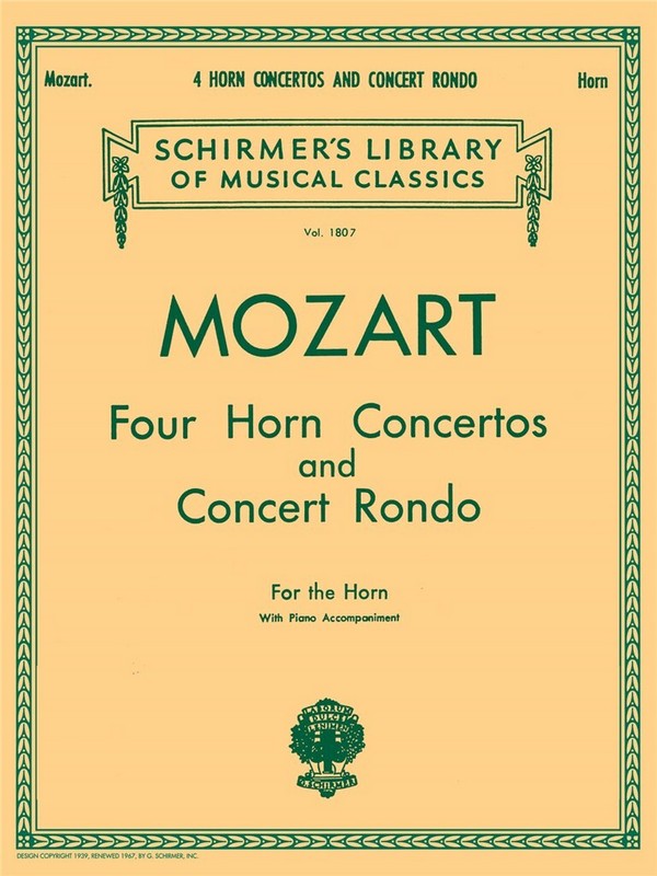 4 Horn Concertos  and
