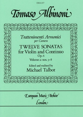 12 sonatas op.6 vol.2 (nos.5-8)