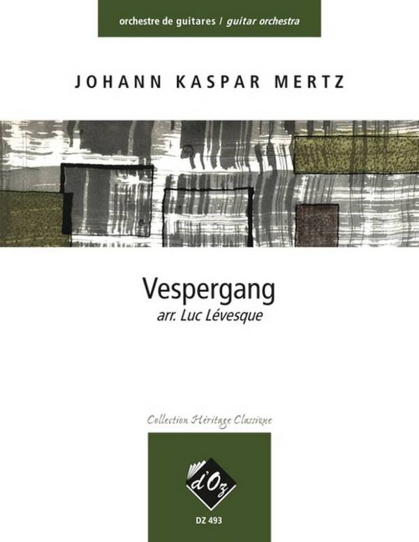 Vespergesang for guitar orchestra