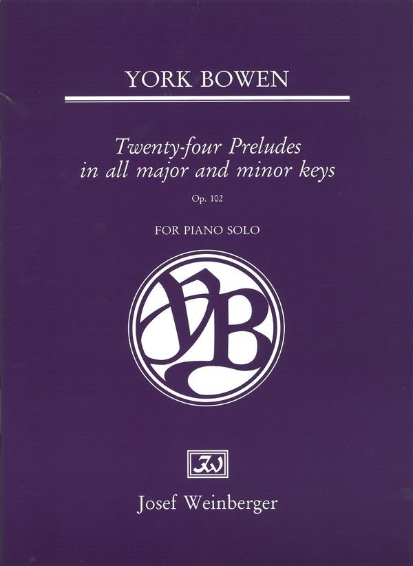 24 preludes in all major and minor keys op.102