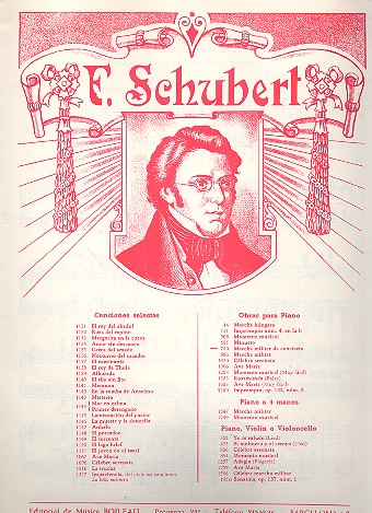 Marcha militar de concierto op.51,1