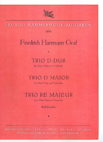Trio D-Dur für Flöte, Violine