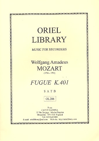 Fugue KV401