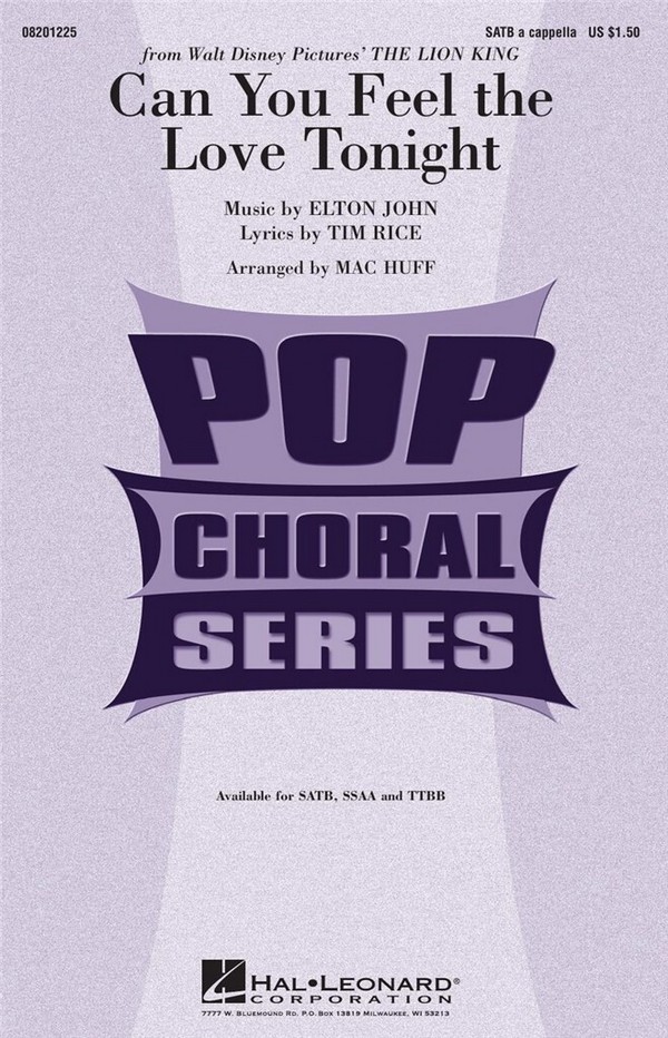 Can you feel the Love tonight