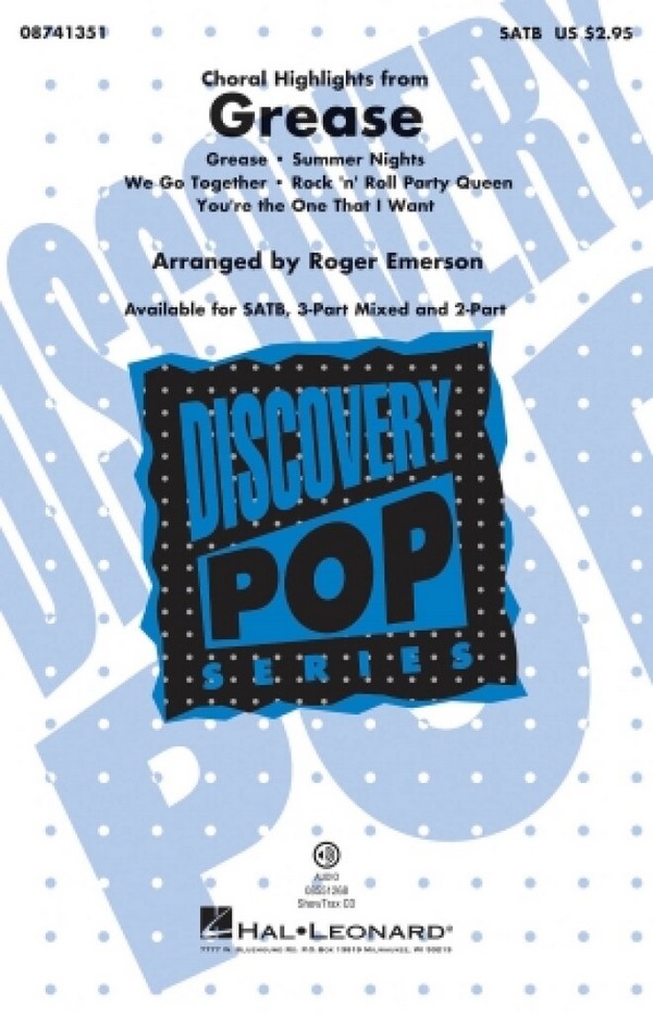 Choral Highlights from Grease